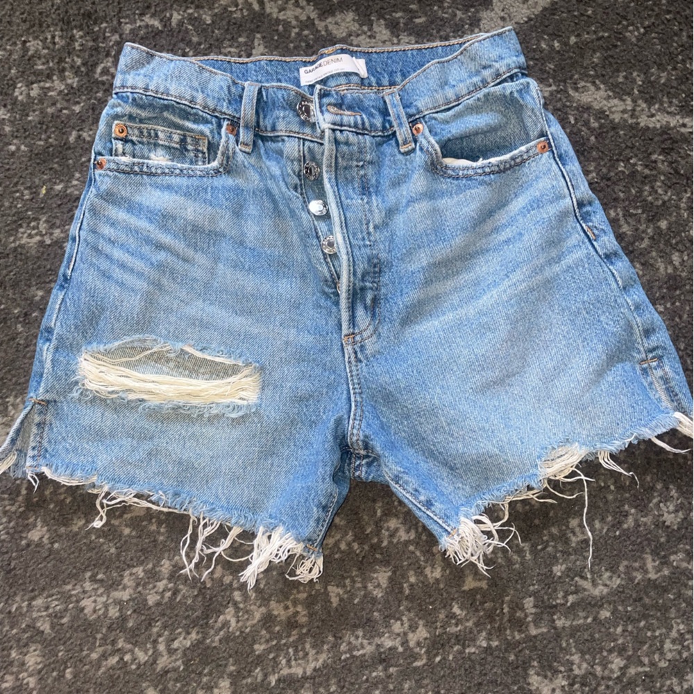 Garage  brand jean shorts, vintage cut offs  size 0(24)